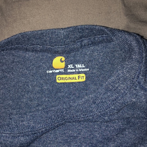 Navy Blue, Carhartt pocket tee - Picture 2 of 3